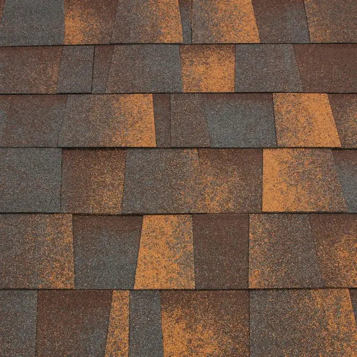 Asfaltový střešní šindel Katepal Mansion – měděná