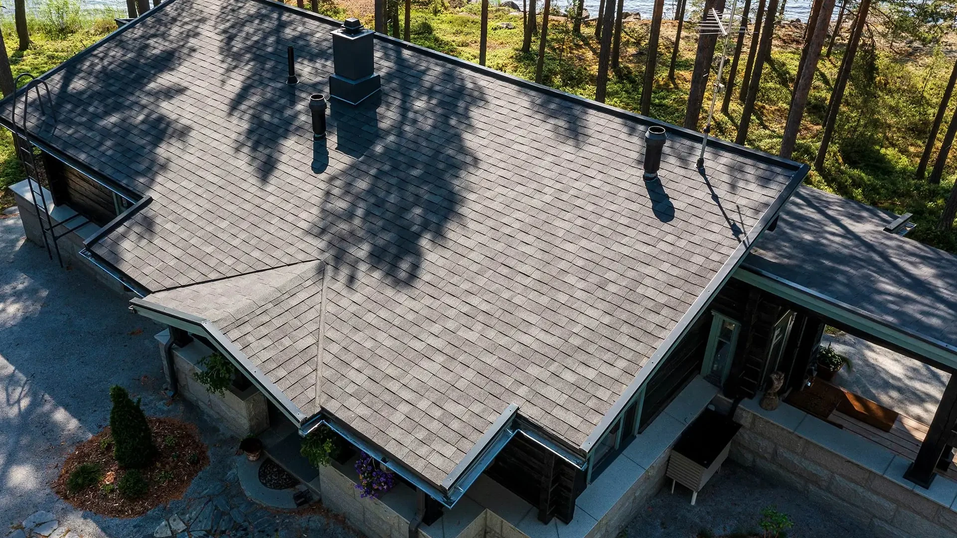 Střešní šindel Mansion na střeše